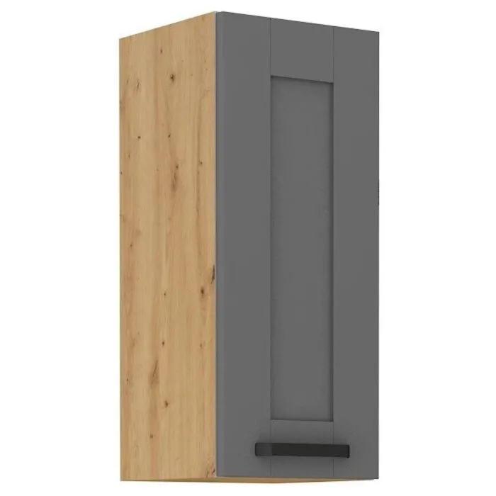 Zgornja omara LIMA 30G 71V . Kuhinjo LIMA je možno naročiti v kompletu (Kuhinjski bloki LIMA) ali pa po posameznih elementih po vaši izbiri. Zgornja omara