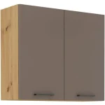 Zgornja omara OMIA 80G 71V . Kuhinjo OMIA je možno naročiti v kompletu (Kuhinjski bloki OMIA) ali pa po posameznih elementih po vaši izbiri. Zgornja omara