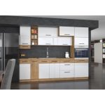 Zgornja omara PARIZ GLOS 80G 3 dvižna . Kuhinjo PARIZ je možno naročiti v kompletu (Kuhinjska bloka PARIZ) ali pa po posameznih elementih po vaši izbiri.