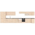 Zgornja omara SANREMO 30G . Kuhinjo SANREMO je možno naročiti v kompletu (kuhinjski bloki SANREMO) ali pa po posameznih elementih po vaši izbiri. Zgornja