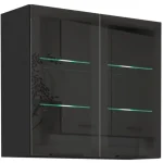 Zgornja omara SAŠA 80G ST 71V . Kuhinjo SAŠA je možno naročiti v kompletu (Kuhinjski bloki SAŠA) ali pa po posameznih elementih po vaši izbiri. Zgornja