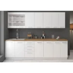 Zgornja omara STELLA 80G . Kuhinjo STELLA je možno naročiti v kompletu (kuhinjski bloki STELLA) ali pa po posameznih elementih po vaši izbiri. Zgornja omara