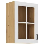 Kuhinjo STIL je možno naročiti v kompletu (Kuhinjski bloki STIL) ali pa po posameznih elementih po vaši izbiri. Zgornja omara STIL 40G ST ima fronto iz