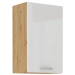 Zgornja omara TISA 45G 71V . Kuhinjo TISA je možno naročiti v kompletu (kuhinjska bloka TISA) ali pa po posameznih elementih po vaši izbiri. Zgornja omara