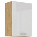 Zgornja omara TISA 50G 2 . Kuhinjo TISA je možno naročiti v kompletu (kuhinjska bloka TISA) ali pa po posameznih elementih po vaši izbiri. Zgornja omara