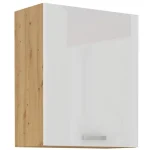 Zgornja omara TISA 60G . Kuhinjo TISA je možno naročiti v kompletu (kuhinjska bloka TISA) ali pa po posameznih elementih po vaši izbiri. Zgornja omara TISA