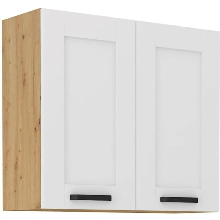 Zgornja omara VANESA 80G 71V . Kuhinjo VANESA je možno naročiti v kompletu (Kuhinjski bloki VANESA) ali pa po posameznih elementih po vaši izbiri. Zgornja