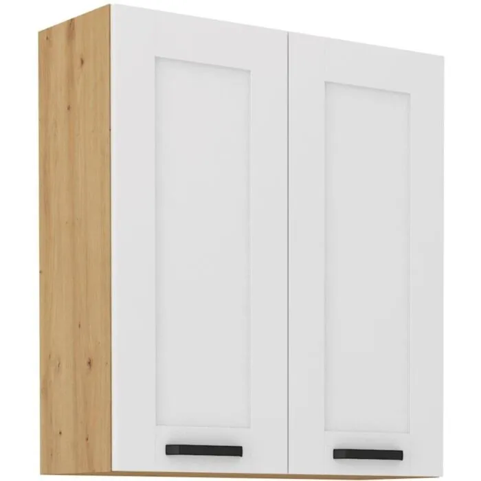 Zgornja omara VANESA 80G 90V . Kuhinjo VANESA je možno naročiti v kompletu (Kuhinjski bloki VANESA) ali pa po posameznih elementih po vaši izbiri. Zgornja