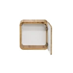 Zgornja omarica BUBA hrast 35G mala . Kopalniški blok BUBA hrast je možno naročiti v kompletu (kopalniški bloki BUBA hrast) ali pa po posameznih elementih