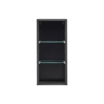 Zgornji odprti poličnik AURORA . Zgornji odprti poličnik AURORA je narejen iz kvalitetne laminirane plošče. Material: - Laminirana plošča Barva: - Temni