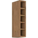 Kuhinjo PARIZ je možno naročiti v kompletu (Kuhinjska bloka PARIZ) ali pa po posameznih elementih po vaši izbiri. Zgornji poličnik PARIZ 15G je narejen iz