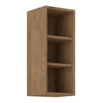 Kuhinjo PARIZ je možno naročiti v kompletu (Kuhinjska bloka PARIZ) ali pa po posameznih elementih po vaši izbiri. Zgornji poličnik PARIZ 30G je narejen iz