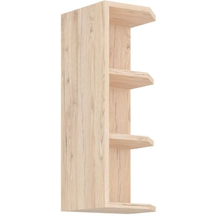 Zgornji poličnik SANREMO 30G 4P . Kuhinjo SANREMO je možno naročiti v kompletu (kuhinjski bloki SANREMO) ali pa po posameznih elementih po vaši izbiri.