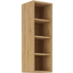 Kuhinjo VANESA je možno naročiti v kompletu (Kuhinjski bloki VANESA) ali pa po posameznih elementih po vaši izbiri. Zgornji poličnik VANESA 30G je