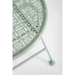 Zložljivi vrtni stol HARRIET je odličen kos pohištva. Vaši okolici, da posebno eleganco. Narejen je iz kovine in je zložljiv. Dimenzije: širina: 40cm