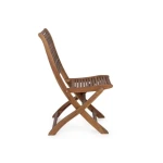 Zložljivi vrtni stol VIKI . Zložljivi vrtni stol VIKI je narejen iz lesa z oljnim premazom. Stol je zložljiv. Material: - Les Barva: - Akacijev les