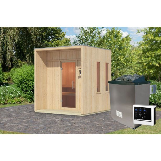 ZUNANJA SAVNA KARIBU ARCADIA GRELEC 9 KW ZUNANJE UPRAVLJANJE ZUNANJA SAVNA KARIBU ARCADIA GRELEC 9 KW ZUNANJE UPRAVLJANJE