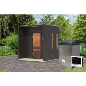 ZUNANJA SAVNA KARIBU ARCADIA GRELEC 9 KW ZUNANJE UPRAVLJANJE