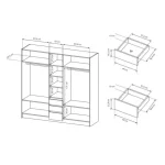 Garderobna omara ELO 230 - slika 7