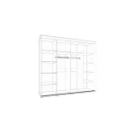 Garderobna omara TIFANY 2 - slika 8