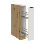 Kuhinjo ARIANA je možno naročiti v kompletu (Kuhinjski bloki ARIANA) ali pa po posameznih elementih po vaši izbiri. Izvlečna omara ARIANA hrast 15D je