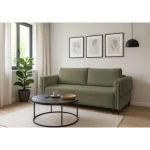 Kavč ADILA s svojo poenostavljeno obliko in vsestranskimi barvami je popolna rešitev za vsak prostor. Njegov sodoben značaj poudarja privlačen vzglavnik in