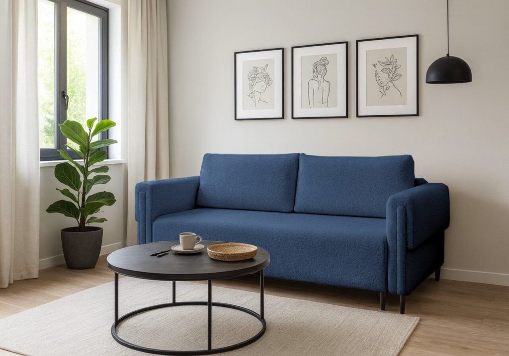 Kavč ADILA s svojo poenostavljeno obliko in vsestranskimi barvami je popolna rešitev za vsak prostor. Njegov sodoben značaj poudarja privlačen vzglavnik in