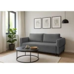 Kavč ADILA s svojo poenostavljeno obliko in vsestranskimi barvami je popolna rešitev za vsak prostor. Njegov sodoben značaj poudarja privlačen vzglavnik in