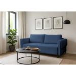 Kavč ADILA s svojo poenostavljeno obliko in vsestranskimi barvami je popolna rešitev za vsak prostor. Njegov sodoben značaj poudarja privlačen vzglavnik in