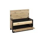 Klop KVIN je praktičen in funkcionalen kos pohištva za vaš hodnik, sobo ali predprostor. Klop KVIN ne le, da je odlična za shranjevanje čevljev in