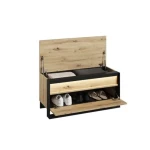 Klop KVIN je praktičen in funkcionalen kos pohištva za vaš hodnik, sobo ali predprostor. Klop KVIN ne le, da je odlična za shranjevanje čevljev in