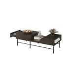 Klubska miza HORIZON je moderen kos pohištva. Ni le praktična, temveč tudi dekorativna in elegantna. Zaradi svoje razporeditve se poda v vsak dnevni