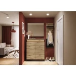 Komoda KVIN 1 je elegantna in uporabna. S pomočjo nje je vaš prostor ne le eleganten ampak tudi organiziran. Zasnovan je z mislijo na vaše udobje, ima