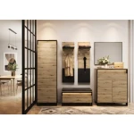 Komoda KVIN 1 je elegantna in uporabna. S pomočjo nje je vaš prostor ne le eleganten ampak tudi organiziran. Zasnovan je z mislijo na vaše udobje, ima