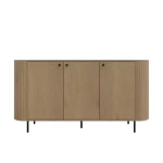 Komoda OVARI 1, je moderen in eleganten kos pohištva. S svojo ovalno obliko se odlično poda v vsak prostor. Lahko vam krasi prostor v spalnici, dnevni sobi,