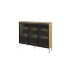 Komoda TERA 3 ni le primerna za shranjevanje, temveč tudi edinstven kos pohištva, ki pritegne pozornost že od trenutka, ko jo zagledate. Zahvaljujoč