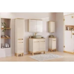 Kopalniški blok BORI 80 je hkrati enostaven in eleganten. Elementi so nežne kašmir barve v kombinaciji s hrastom, to je popolna kombinacija, ki se poda