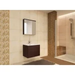 Kopalniški blok OTO S wenge je odlične kvalitete, narejen iz kakovostnih materialov. Vsebuje omarico z ogledalom, omarico pod umivalnikom in umivalnik.