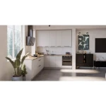 Kuhinjski blok ARIANA 290x230 cm je elegantna kuhinja v več barvnih kombinacij. Kuhinja je izdelana iz oplemenitenih ivernih plošč debeline 16 mm,