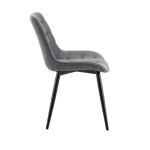 Kuhinjski stol TARIK siva tkanina - slika 13