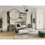 Polepšajte in popestrite svojo posteljo v omari METULJ z Led letvijo. Dolga Led letev METULJ za posteljo v omari, poudarja sodoben slog postelje v omari. V