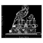 ikonske like in predmete ter klasične filmske prizore v mikro merilu za obujanje čarovniških spominov.