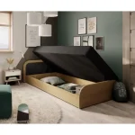 Mladinska postelja TEJA je klasična postelja primerna za otroške ali mladinske sobe ali kot dodatno ležišče v vsakem prostoru. Je dvižna, ima velik