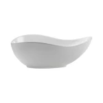 Nadpultni kopalniški umivalnik OBLAČEK je narejen iz kvalitetne keramike. V vsako kopalnico bo vnesel kanček razigranosti ter modernosti. Dobavljiv je v