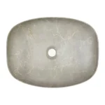 Nadpultni kopalniški umivalnik ŽAN 2 je narejen iz kvalitetne keramike. Zaradi svoje mat barve omogoča enostavno čiščenje. Dobavljiv je v mat barvi.