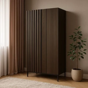 Garderobna omara HORIZON je moderen kos pohištva. Ni le praktična, temveč tudi dekorativna in elegantna. Zaradi svoje razporeditve se poda v vsak dnevni