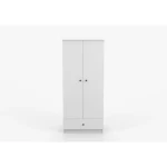 Omara SNEŽINKA združuje sodoben slog s funkcionalnostjo. Ima dvojna vrata, v notranjosti pa ima štiri prostorne predale ter prostor za obešanje. Prav tako