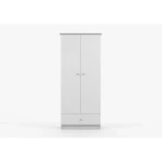 Omara SNEŽINKA združuje sodoben slog s funkcionalnostjo. Ima dvojna vrata, v notranjosti pa ima štiri prostorne predale ter prostor za obešanje. Prav tako