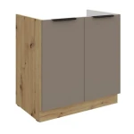 Omara za pomivalno korito ARIANA hrast 80D - slika 7