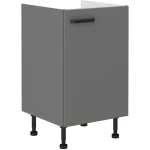 Omara za pomivalno korito NITA 50D je možno naročiti v kompletu (Kuhinjski bloki NITA) ali pa po posameznih elementih po vaši izbiri. Omara za pomivalno